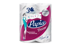 Полотенца бумажные HAYAT Papia DECOR 3сл. 2шт (10,4м) 85листов 1*14*30 СКИДКА*