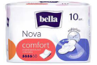 Гигиенические прокладки BELLA Nova Komfort 10шт Softiplait NEW 1*36