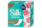 Гигиенические прокладки ежедневные OLA! Silk Sense DAILY DEO 60шт Бархатная роза 1*12 СКИДКА